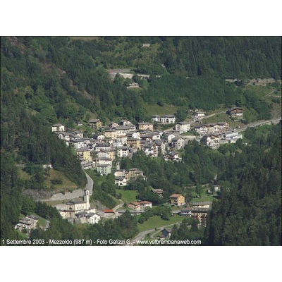 Panoramica su Mezzoldo